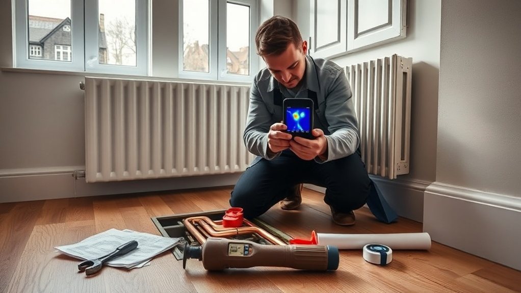 Central Heating Leak Detection Hoxton N1 in Sydenham