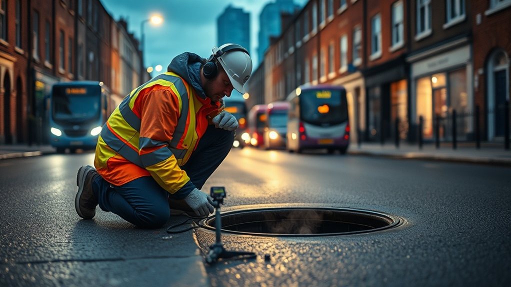 Underground Leak Detection Dalston E8 in Sydenham